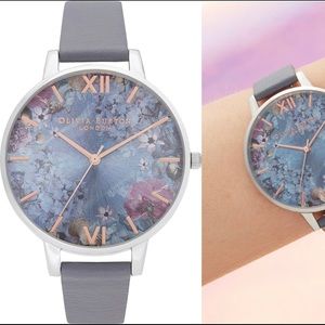 Olivia Burton Under the Sea Said Leather Watch 38mm